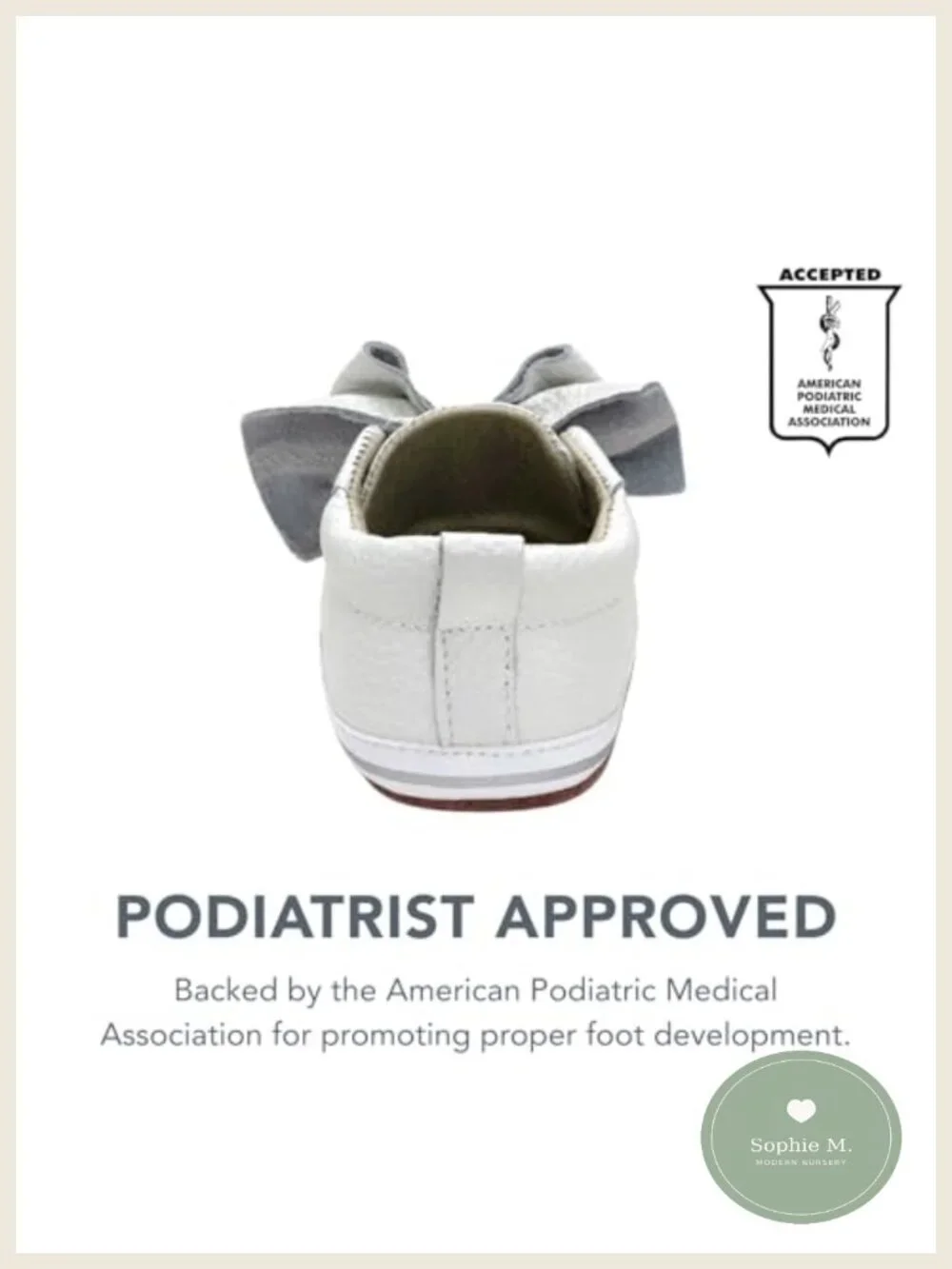 Robeez Infant Toddler First Walker Sneakers - Leather - Hook & Loop